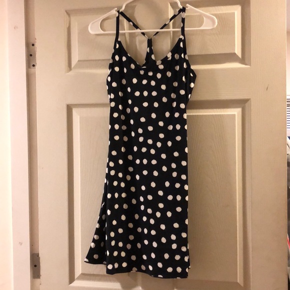 outdoor voices polka dot dress